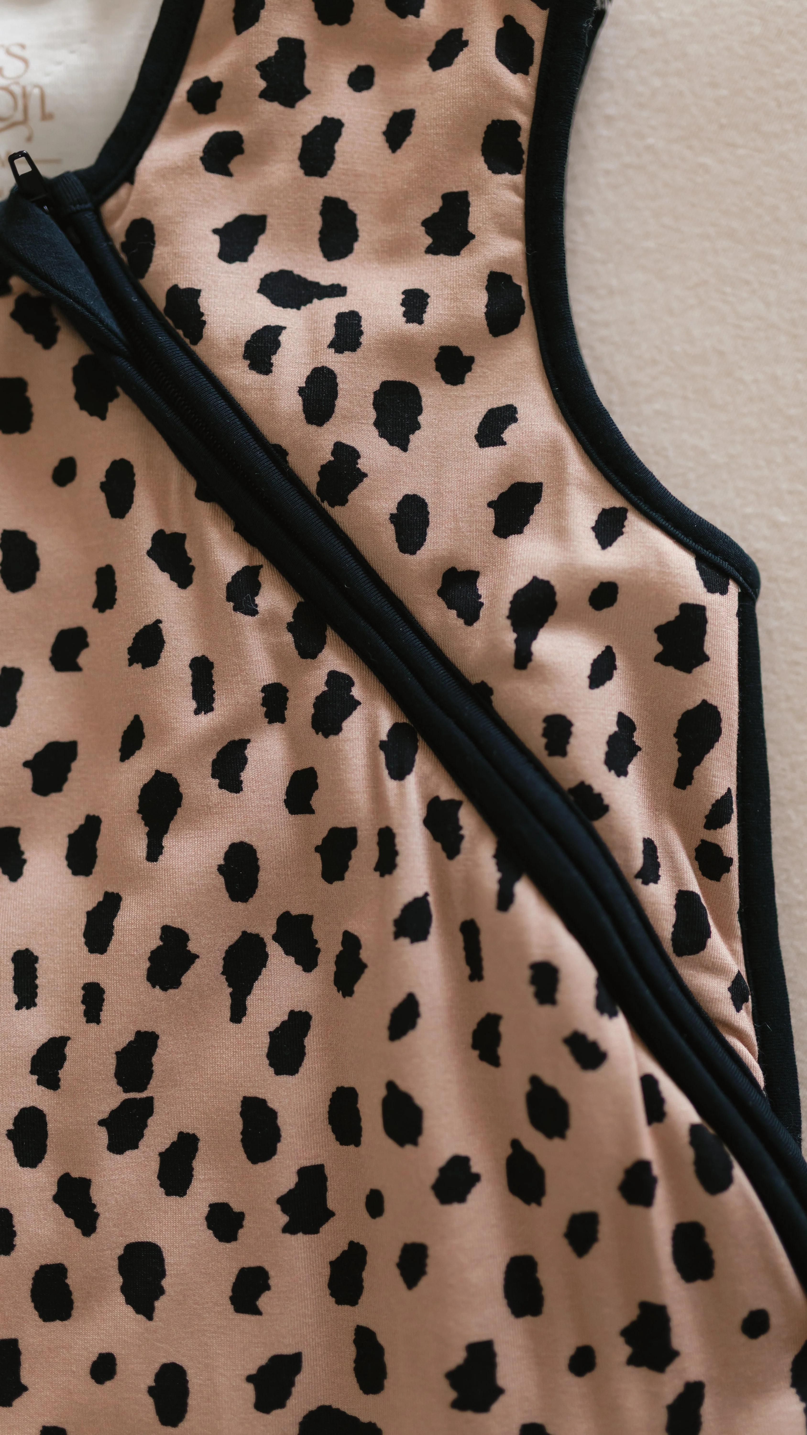 Brown Cheetah Sleep Sack 0.5 - Image 2