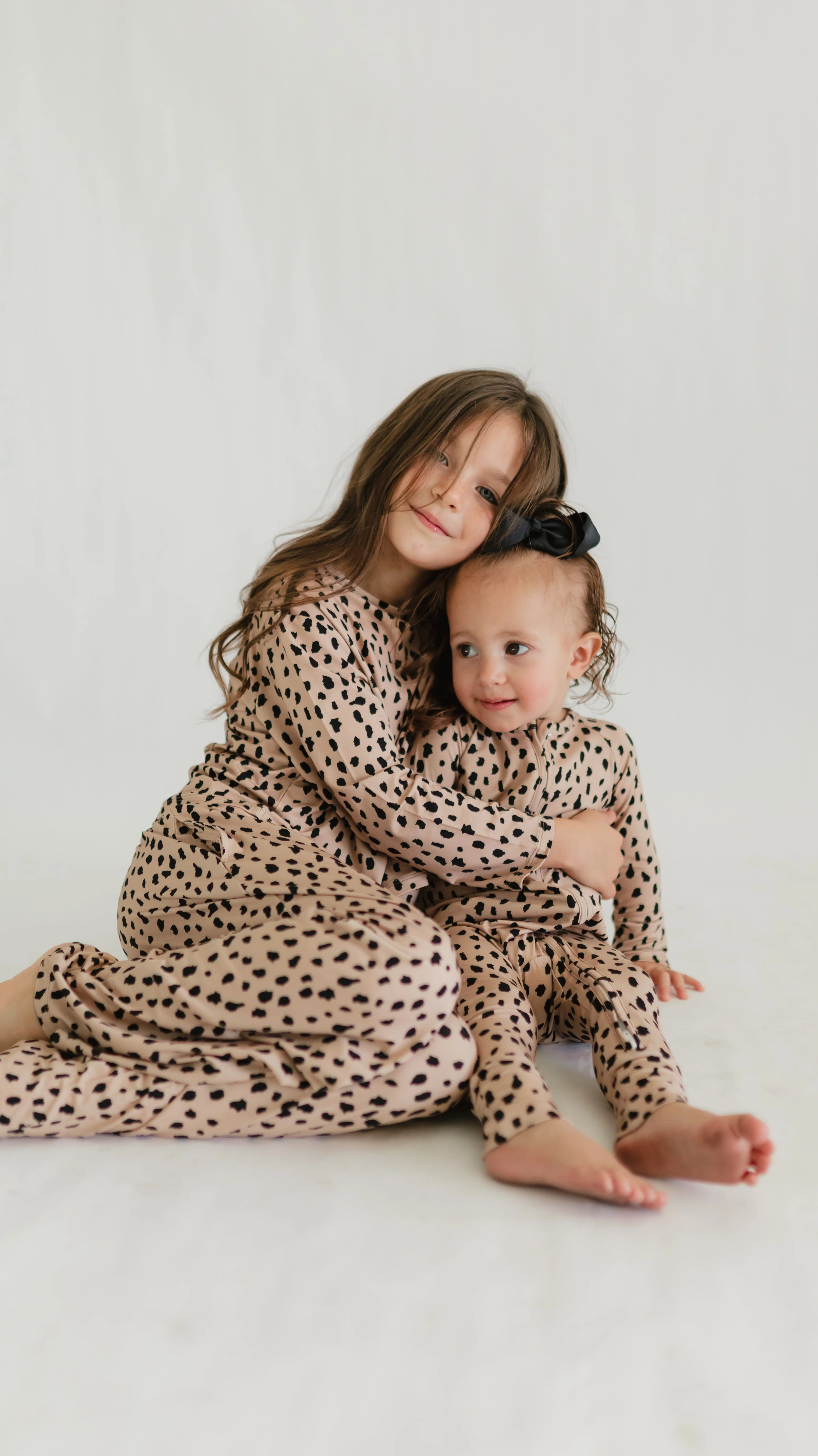 Infant Romper in Brown Cheetah - Image 2