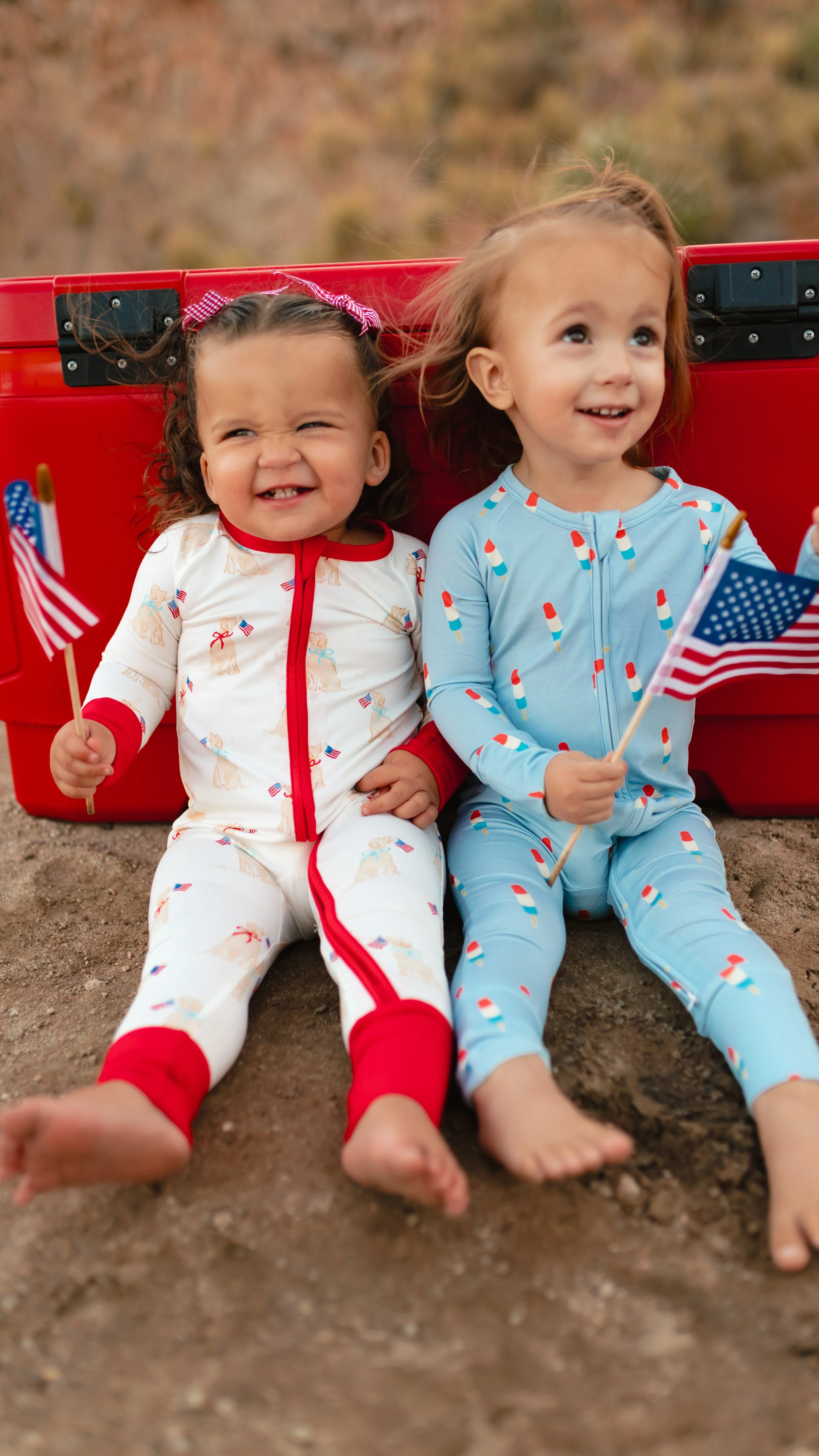 Infant Romper in American Pups - Image 3