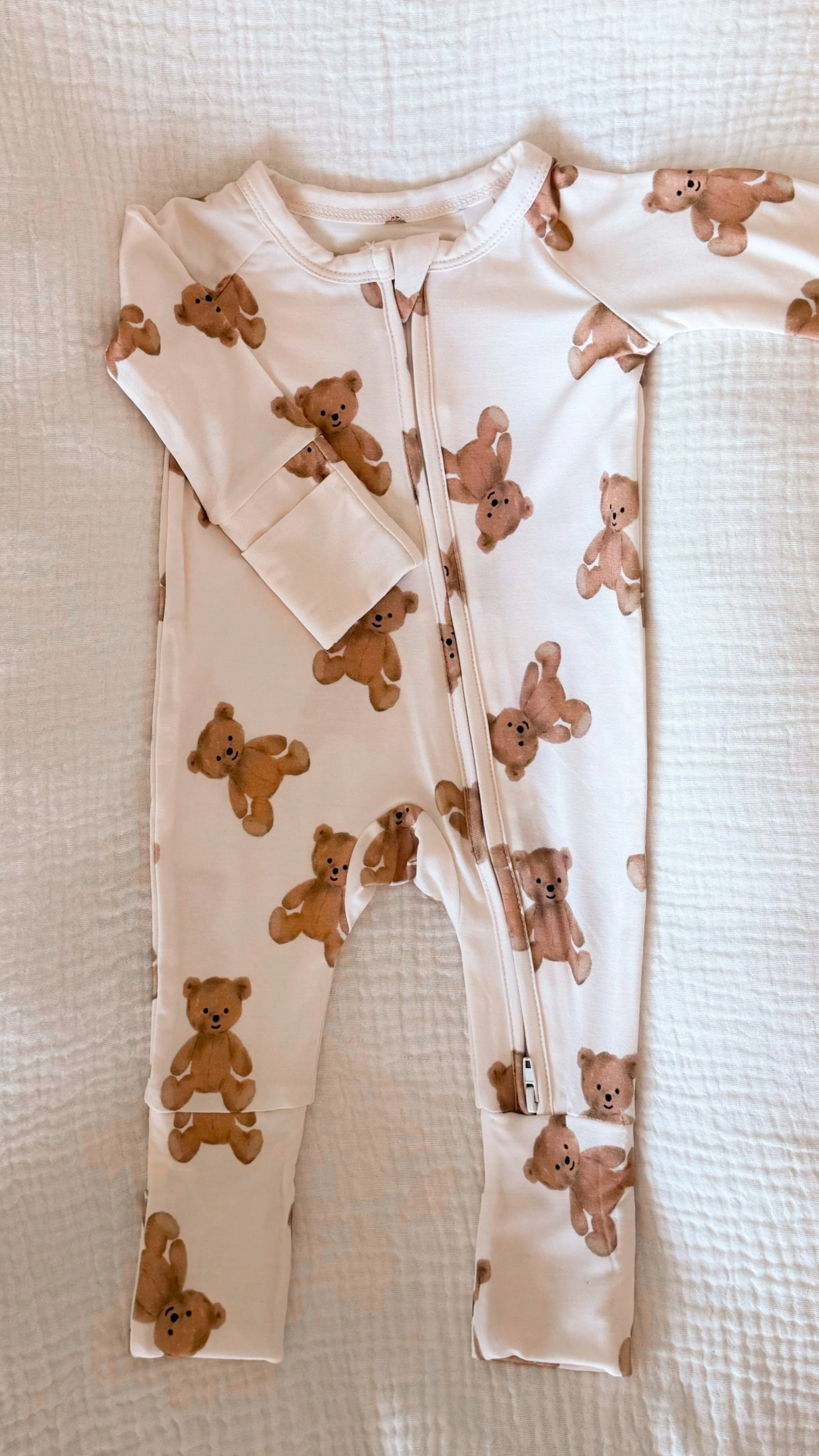Infant Romper in Bears - Image 4