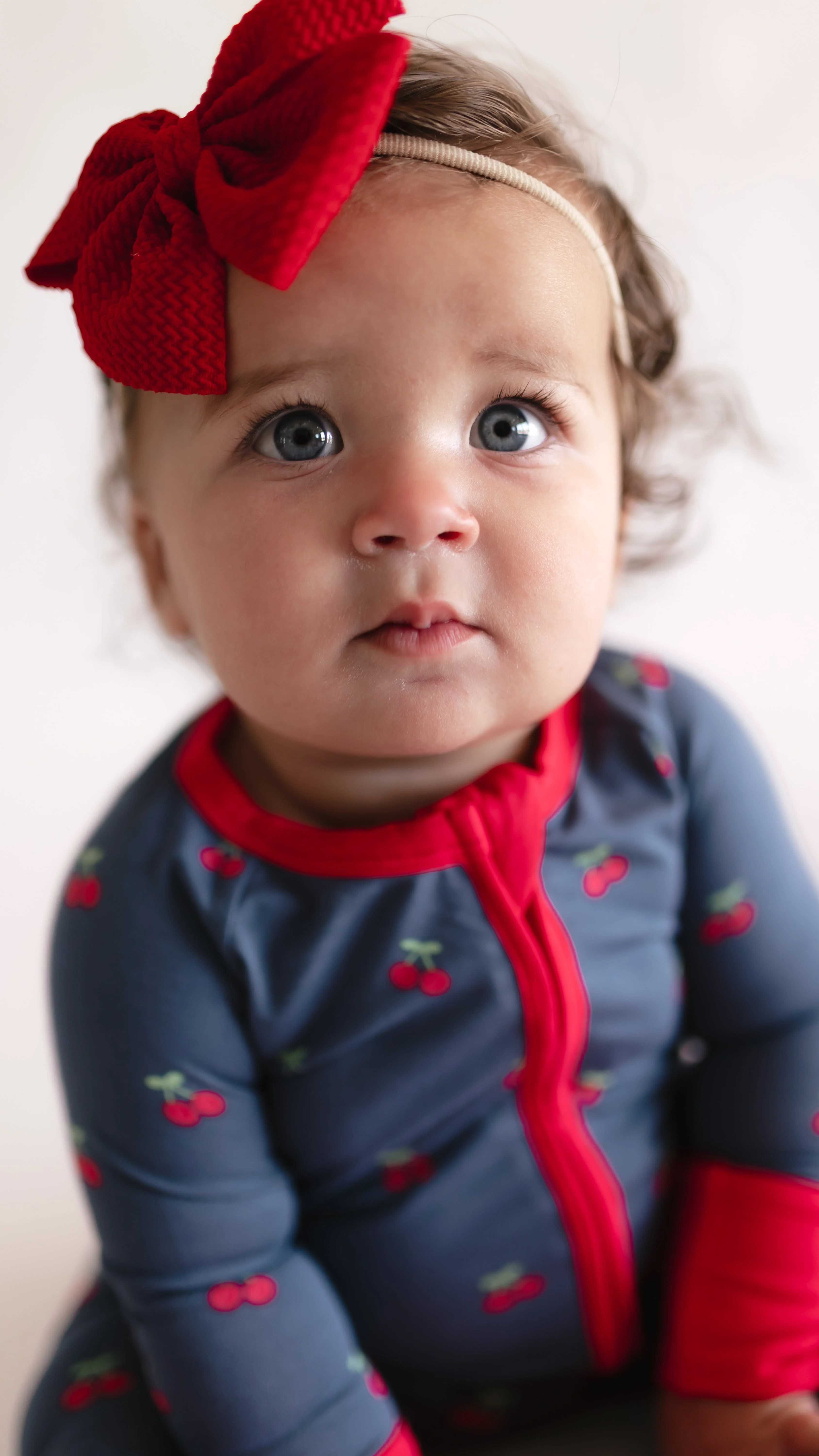 Infant Romper in Cherries - Image 3