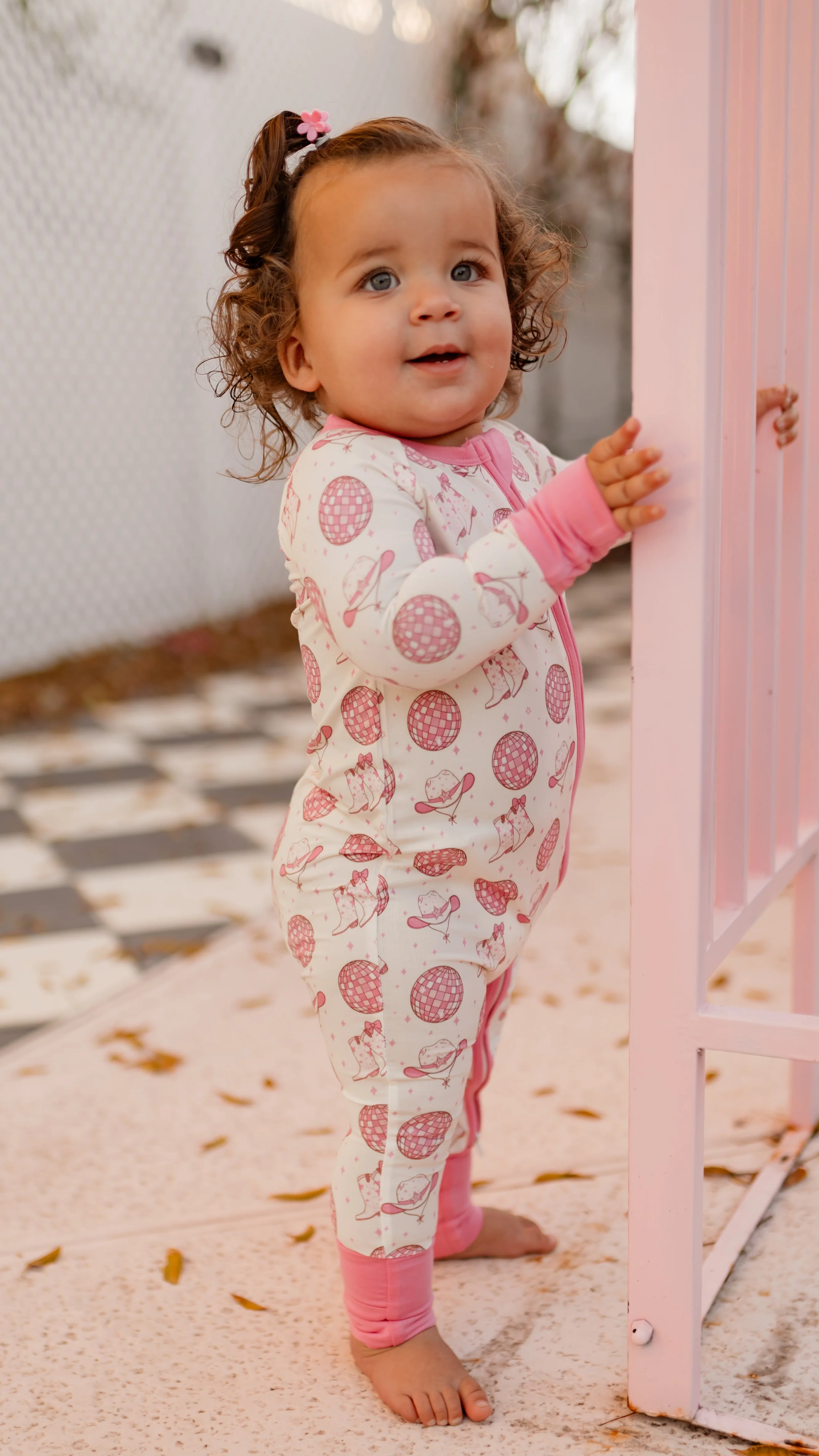 Infant Romper in Hayden