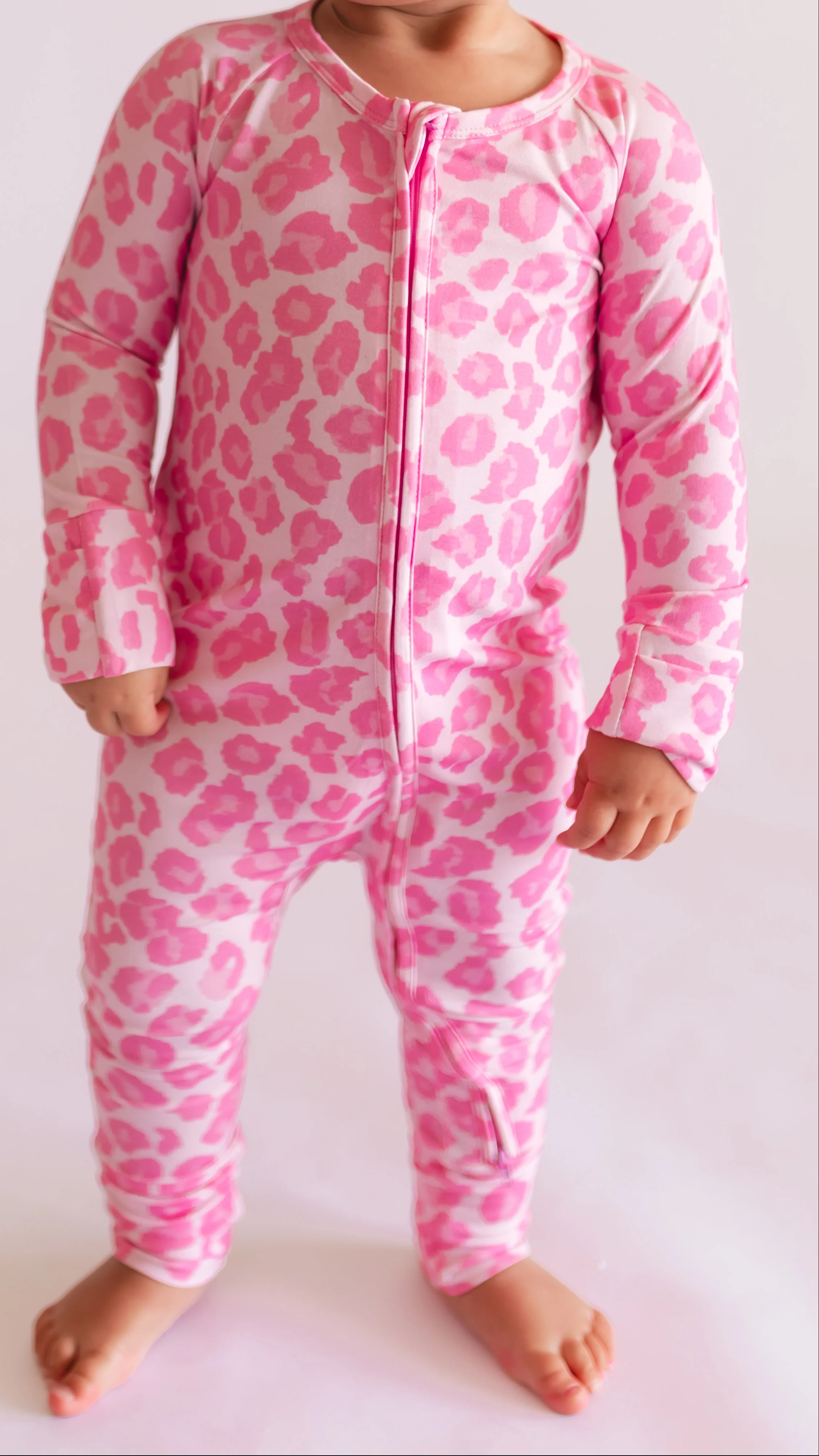 Infant Romper in Neon Cheetah - Image 2