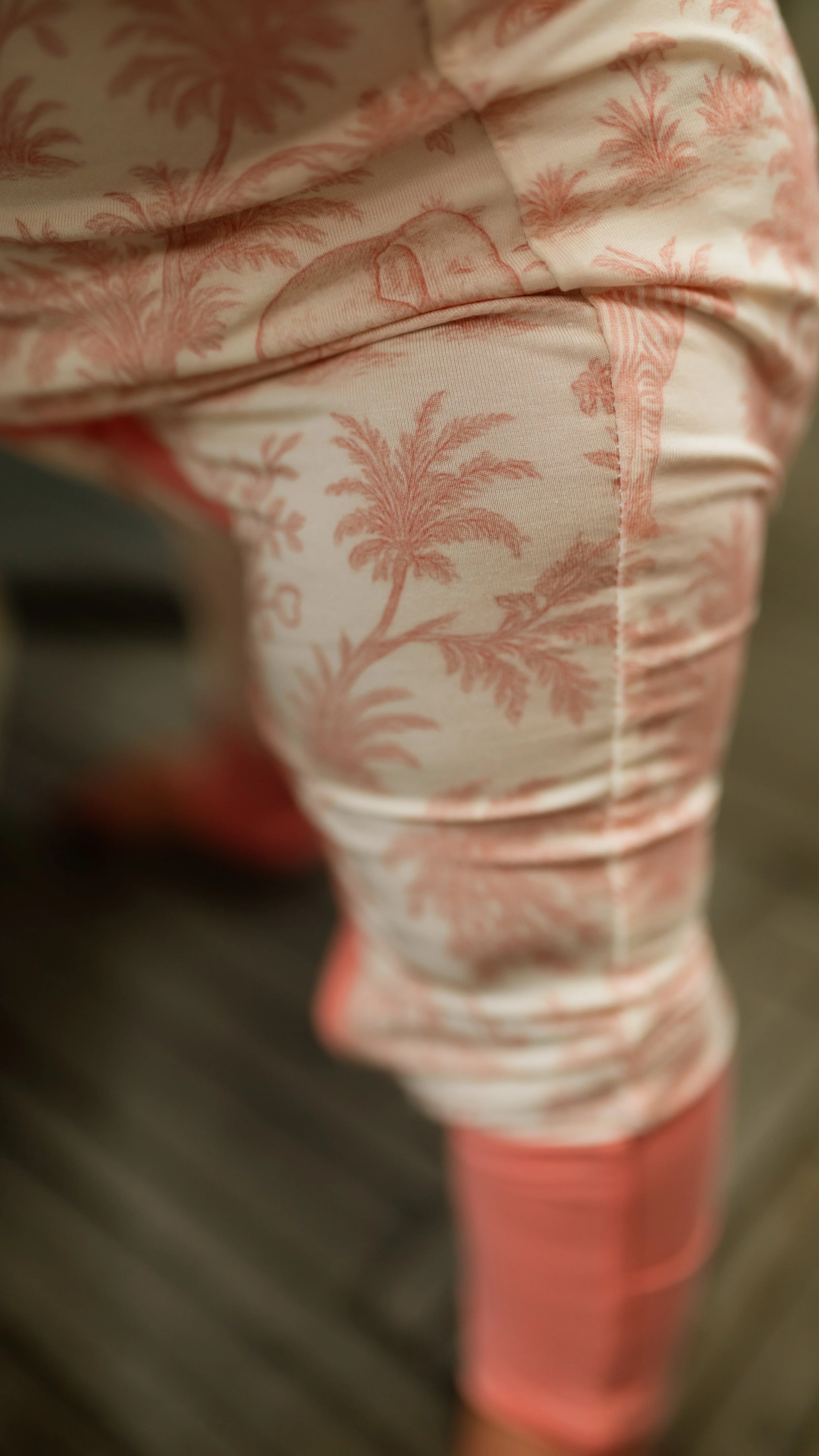 Infant Romper in Pink Safari - Image 3