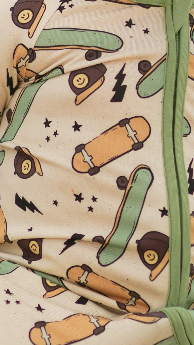 Infant Romper in Skateboard - Image 2