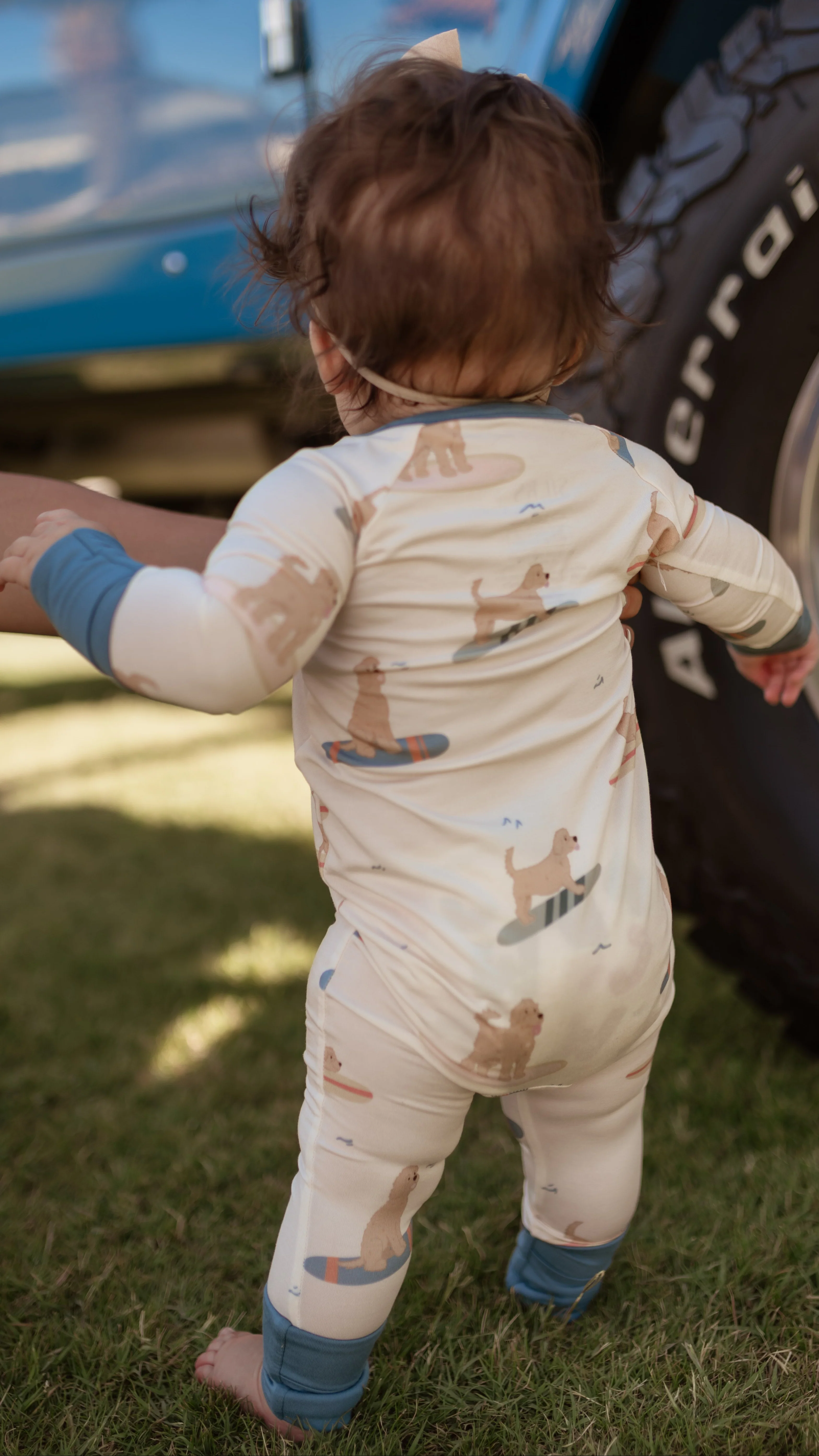 Infant Romper in Surfer Dood - Image 3