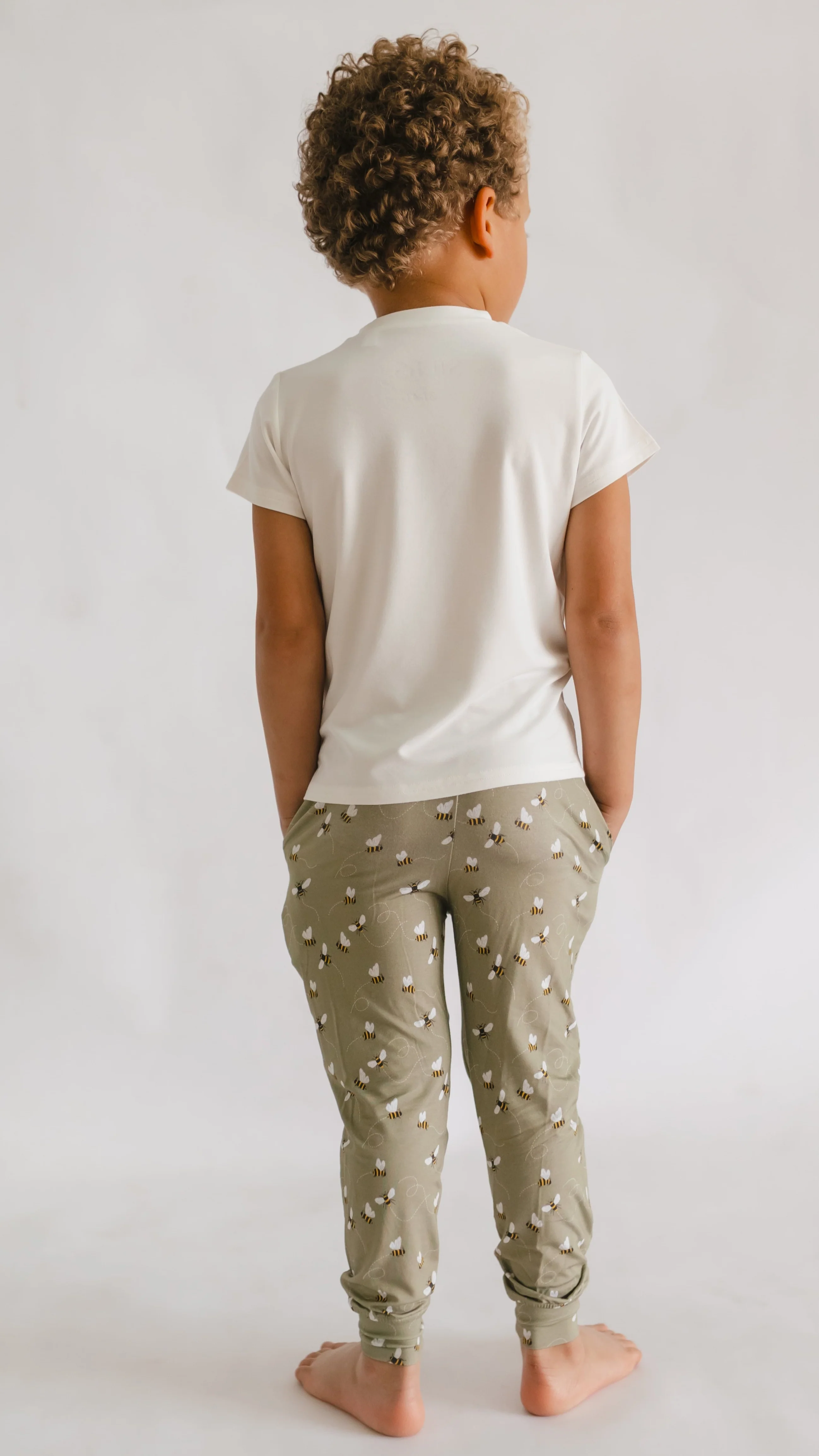 Youth Jogger Set In Bees - Image 3
