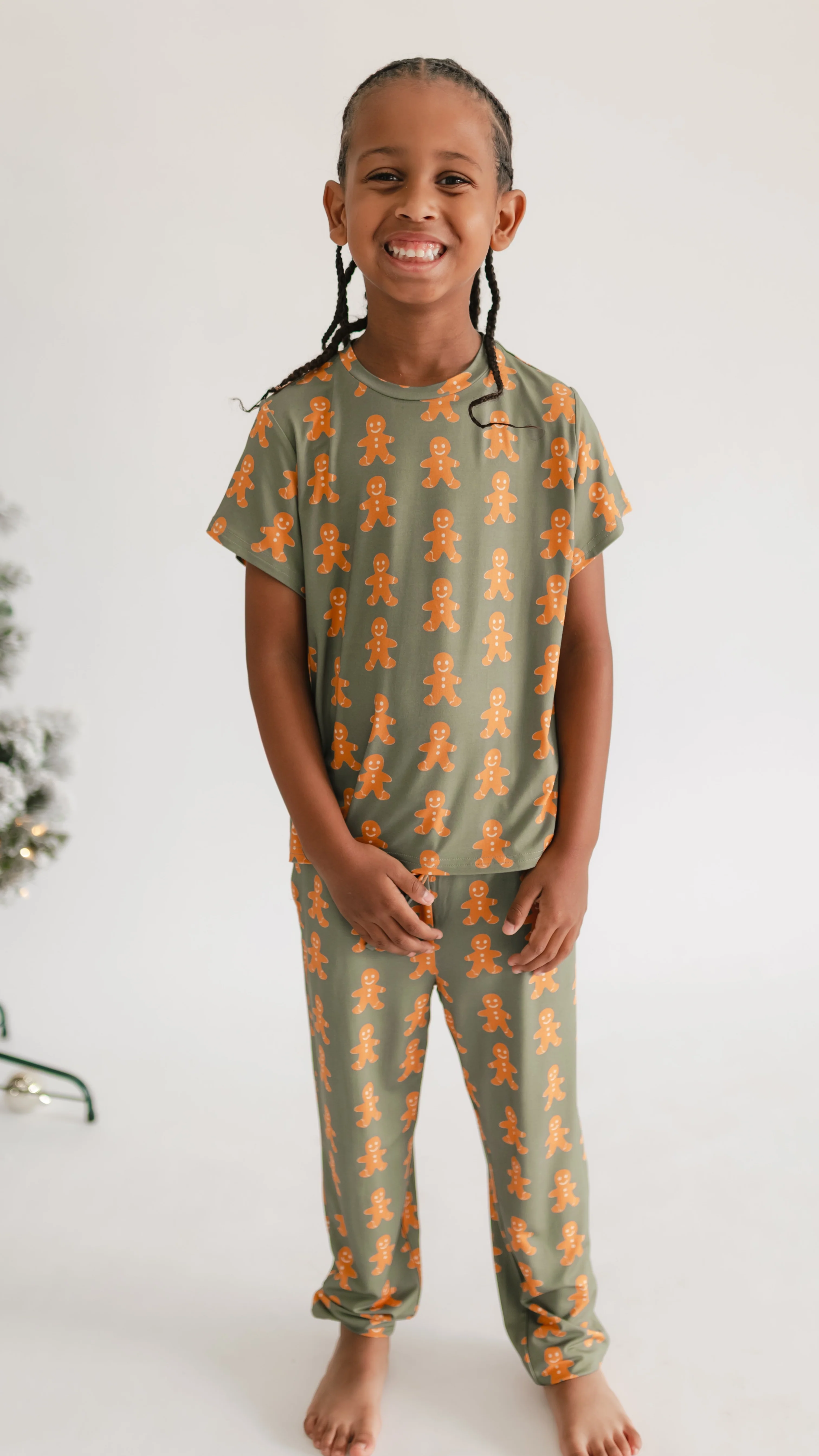Youth Jogger Set In Gingerbreads