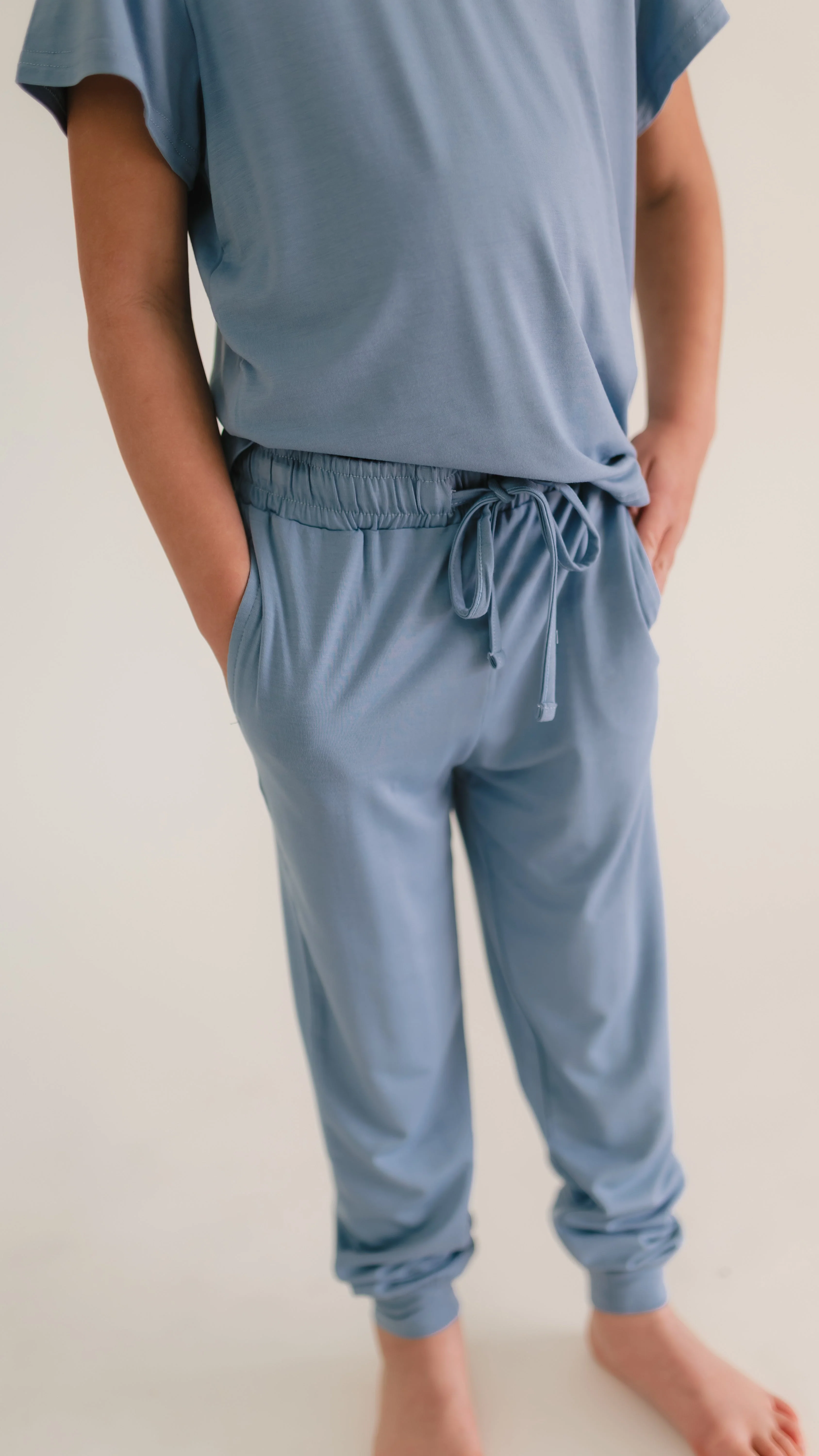 Youth Jogger Set In Infinity Blue - Image 2